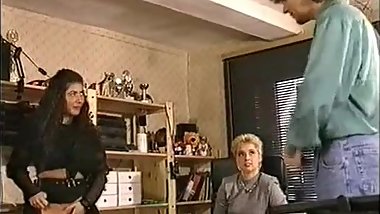 In the Office a Big Tits try Lesbo Fisting and Anal Fuck