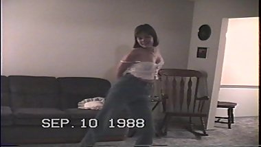 My wife dances and strips nude