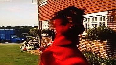 wind Blown Skirt Problems For Attractive Estate Agent 3