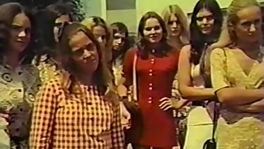 Lovers get Caught on the Bus (1970s Vintage)