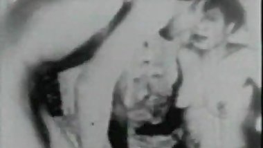 Sexy Girl Playing in Bed (1920s Vintage)