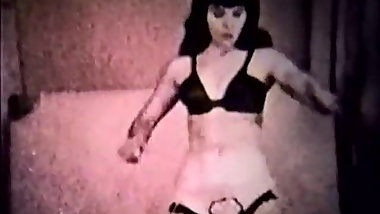Vixen Lady Exposes Her Body (1950s Vintage)