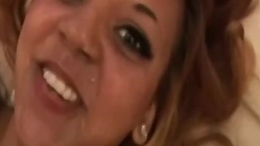 Black amateur doggystyled after oral