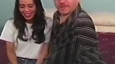 Vintage asian amateur assfucked before facial