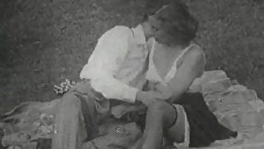 taking on the grass - circa 50s