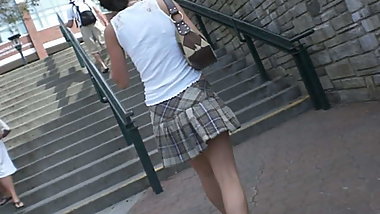 Steps Upskirt