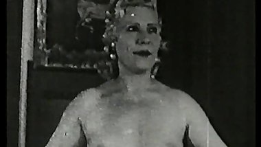mom dancing, stripping & fucking - circa 40s