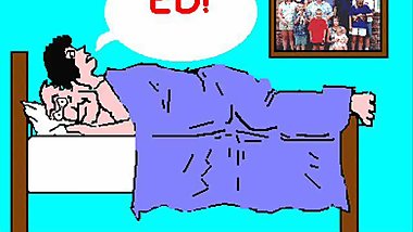 Vintage Cartoon Ed's Dog