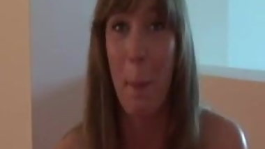 Cumswallowing retro analized skank