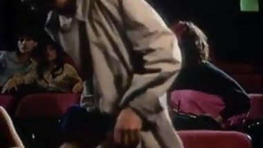 Blowjob in the cinema.