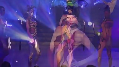 sexy girls nude body painting television show contest