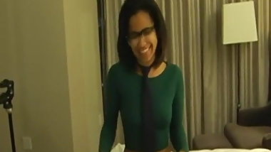 Vintage nubian debutante swallows oldmans cum