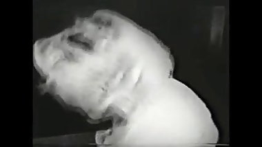 Vintage blonde in nylons