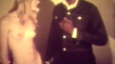 Black Deliveryman and Teen Girl (1960s Vintage)