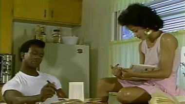 Nina in white lace socks and heels