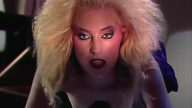 CAT WOMAN - vintage 80's slim blonde hardcore pmv