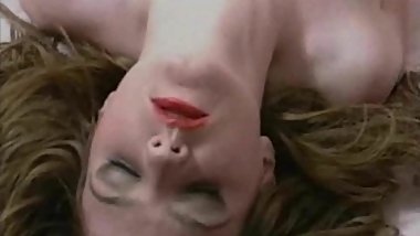 I TOUCH MYSELF - vintage British beauty fondles herself