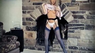 TROUBLE - vintage British tiny teen strip dance