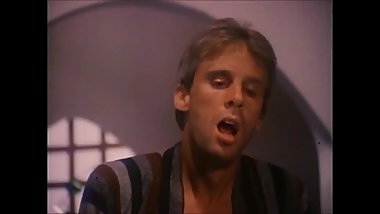 Vintage Arabian Nights voyeur and masturbation