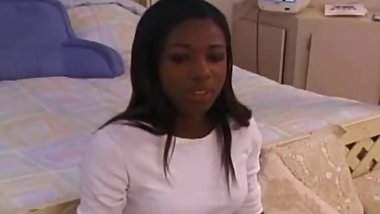 Vintage ebony teen assfucked by an old man