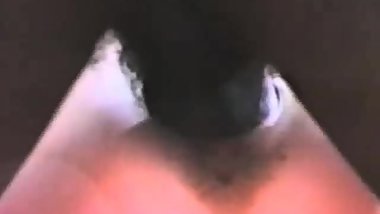 Vintage interracial tanned mature and her man