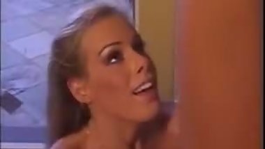 Hot Blonde Nicole Sheridan - Blonde Blowjob!