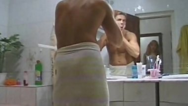 Amateur girlfriend sucks and fucks at home