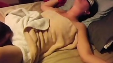 slutwife fucks and cums while husband watches